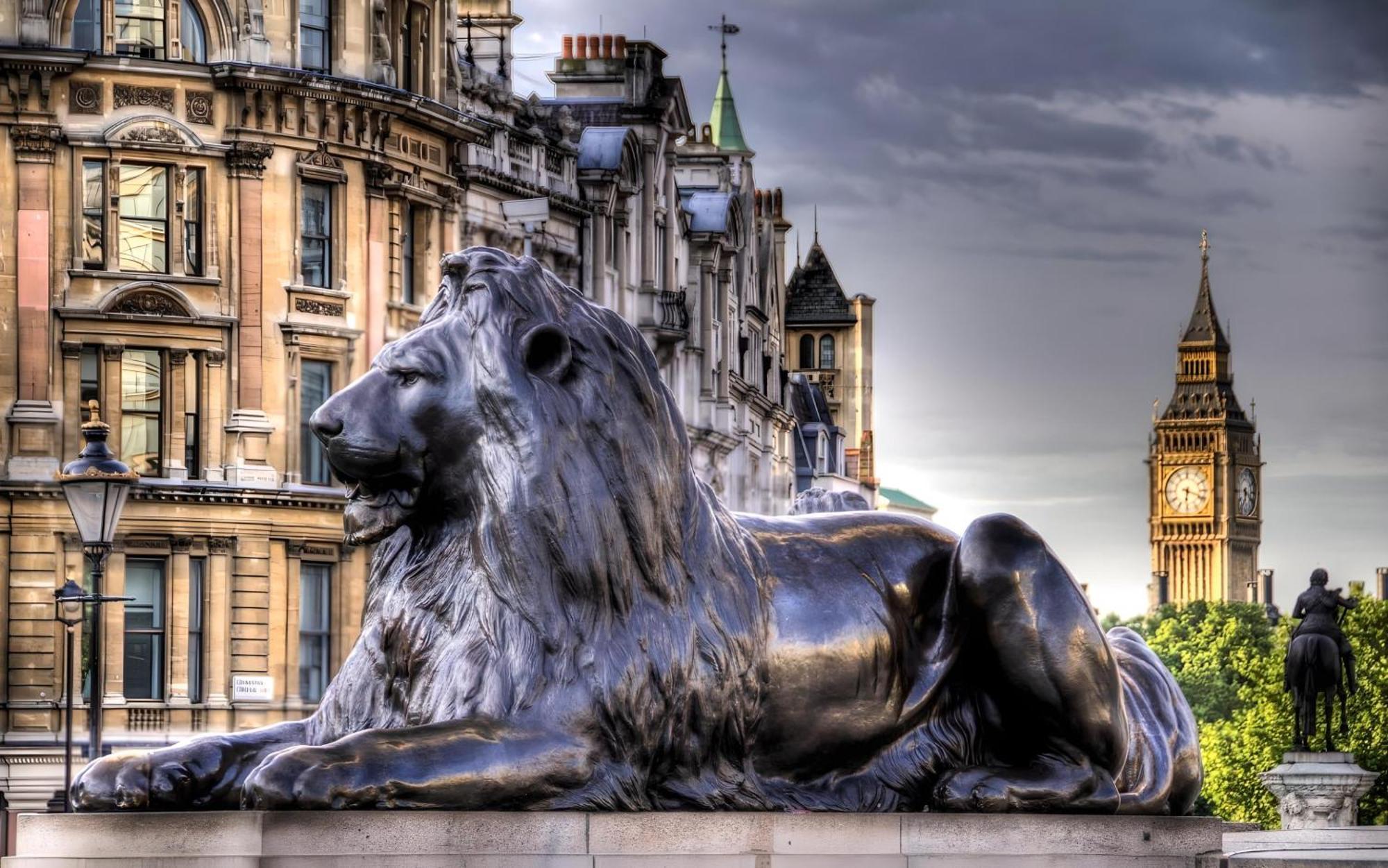 Welcome London - Trafalgar Square Buitenkant foto